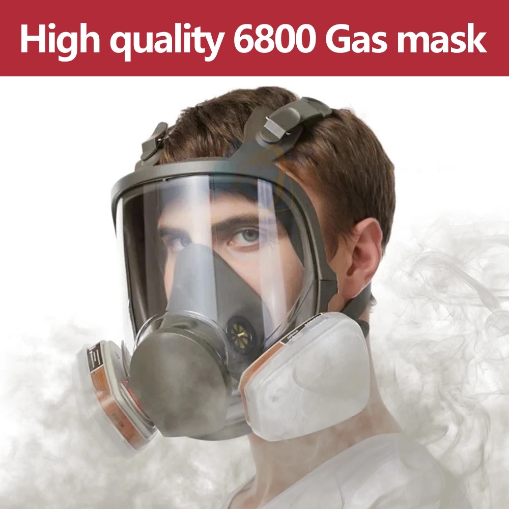6800 Anti-Fog Gas Mask Industr - Dust Mask Construction 评论和价格