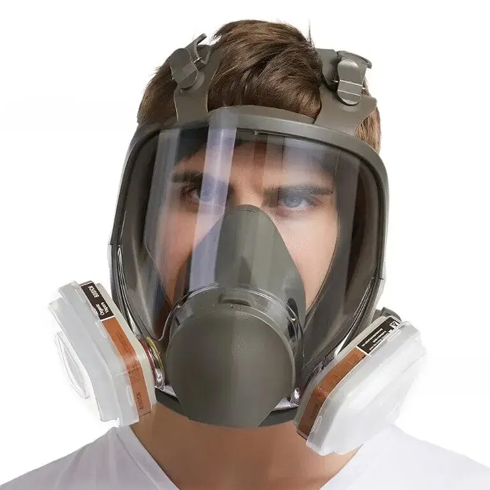 6800 Anti-Fog Gas Mask Industr - Dust Mask Construction 评论和价格