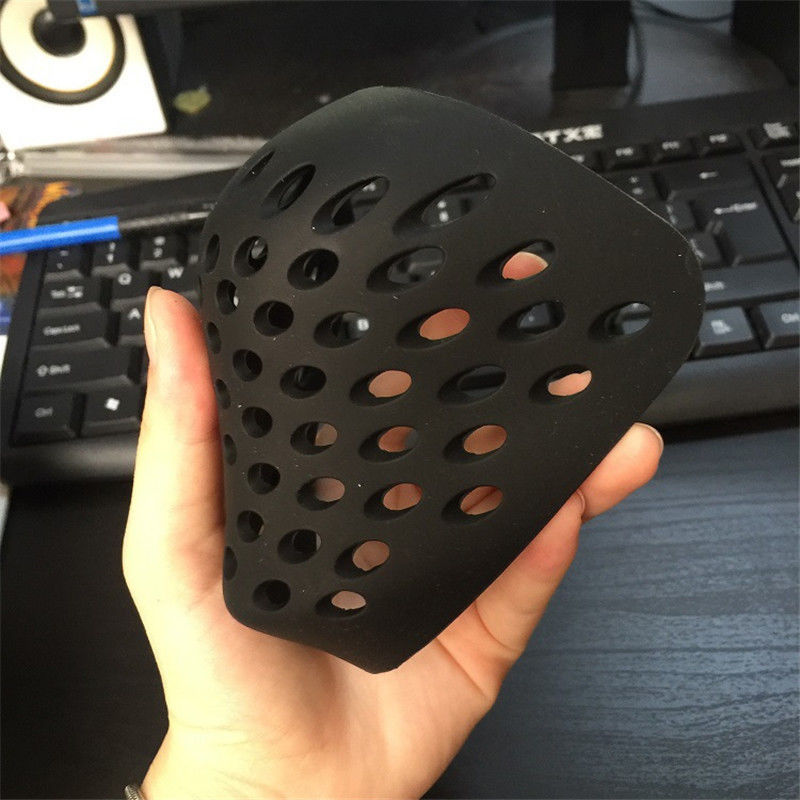 Black Red Silicone Mask Cover  - Silicone Mask Bracket 评论和价格