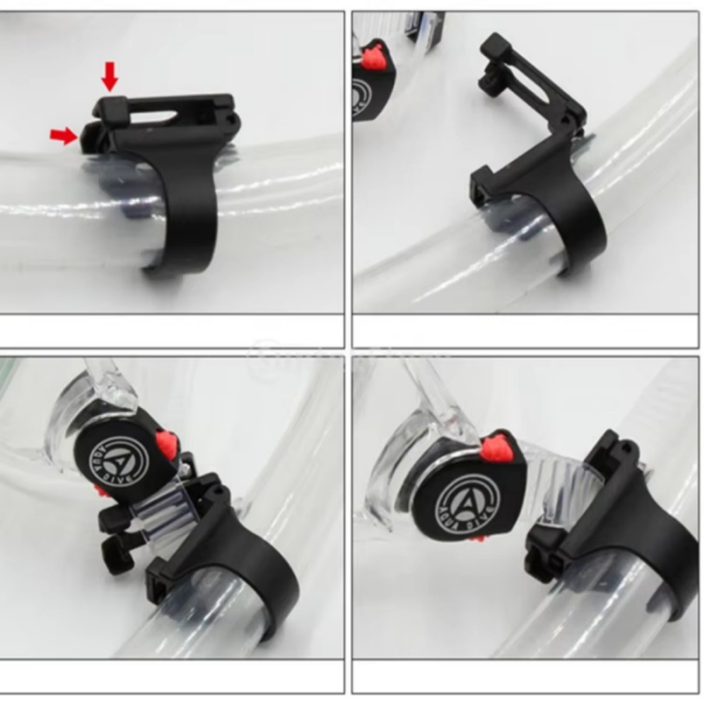 Plastic Clip Snorkel Mask Keep - Silicone Mask Bracket 评论和价格